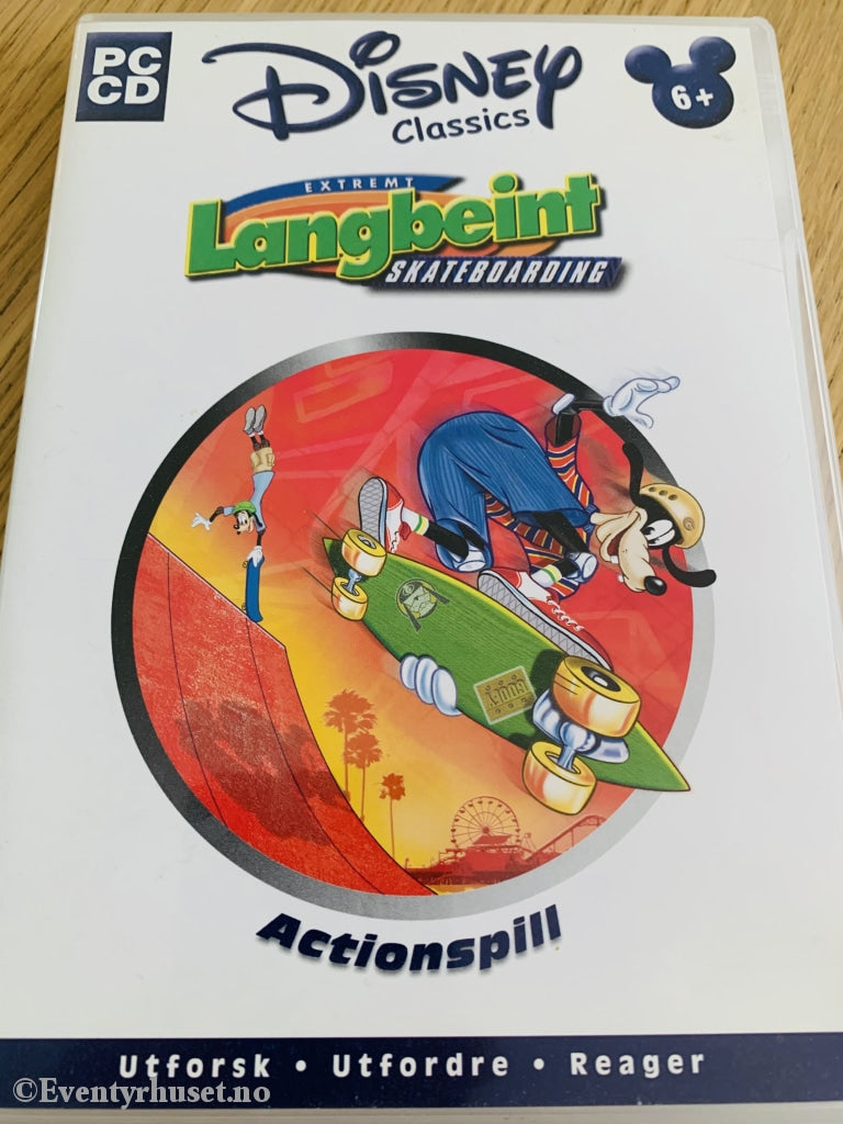 Disney Classics Pc-Spill. Langbeint Skateboarding. Pc Spill