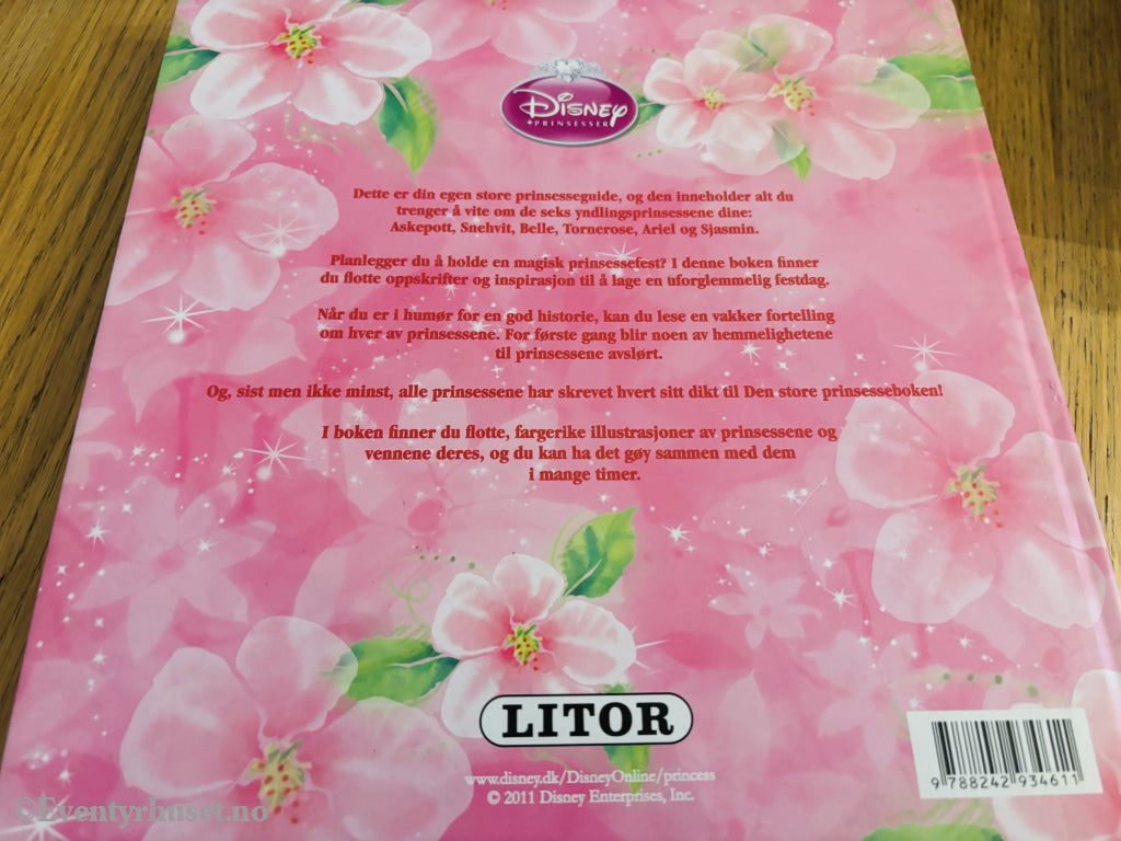 Disney. Den store prinsesseboken. Bok.