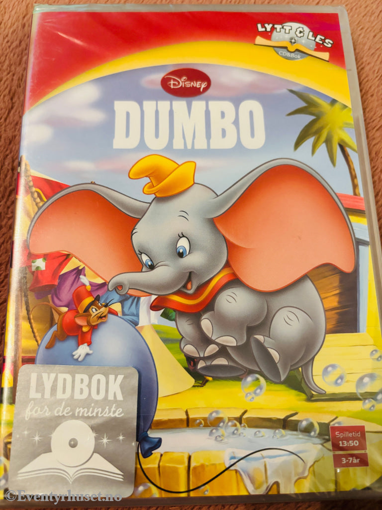 Disney – Dumbo. Lydbok på CD. Ny i plast!