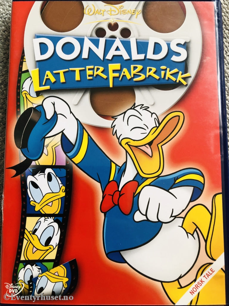 Disney Dvd. 2005. Donalds Latterfabrikk. Dvd