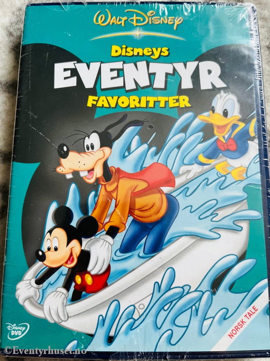 Disney Dvd. 2006. Disneys Eventyrfavoritter. Ny I Plast! Dvd