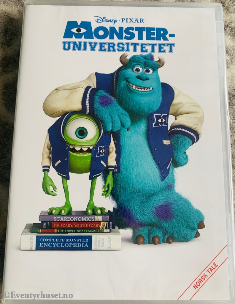 Disney Dvd. 2013. Monster-Universitetet. Ny I Plast! Dvd