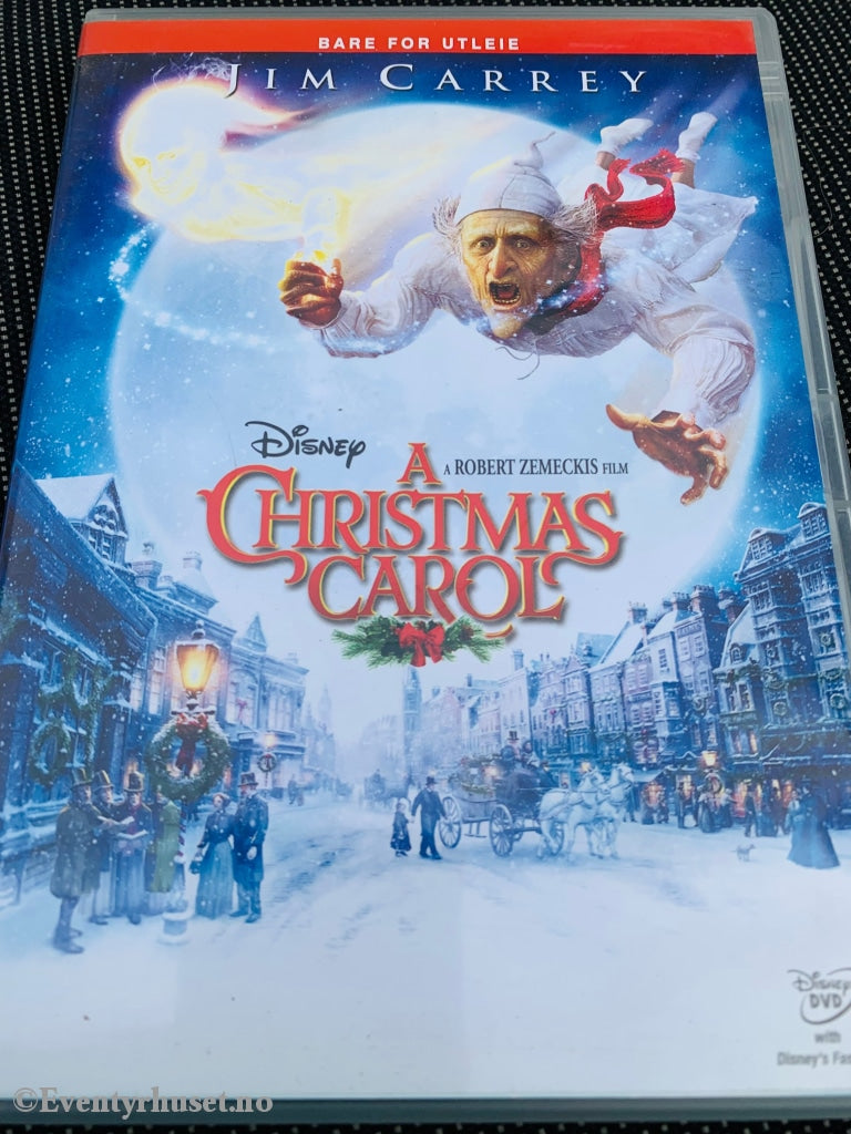 Disney Dvd. A Christmas Carol (En Julefortelling). 2009. Leiefilm. Dvd
