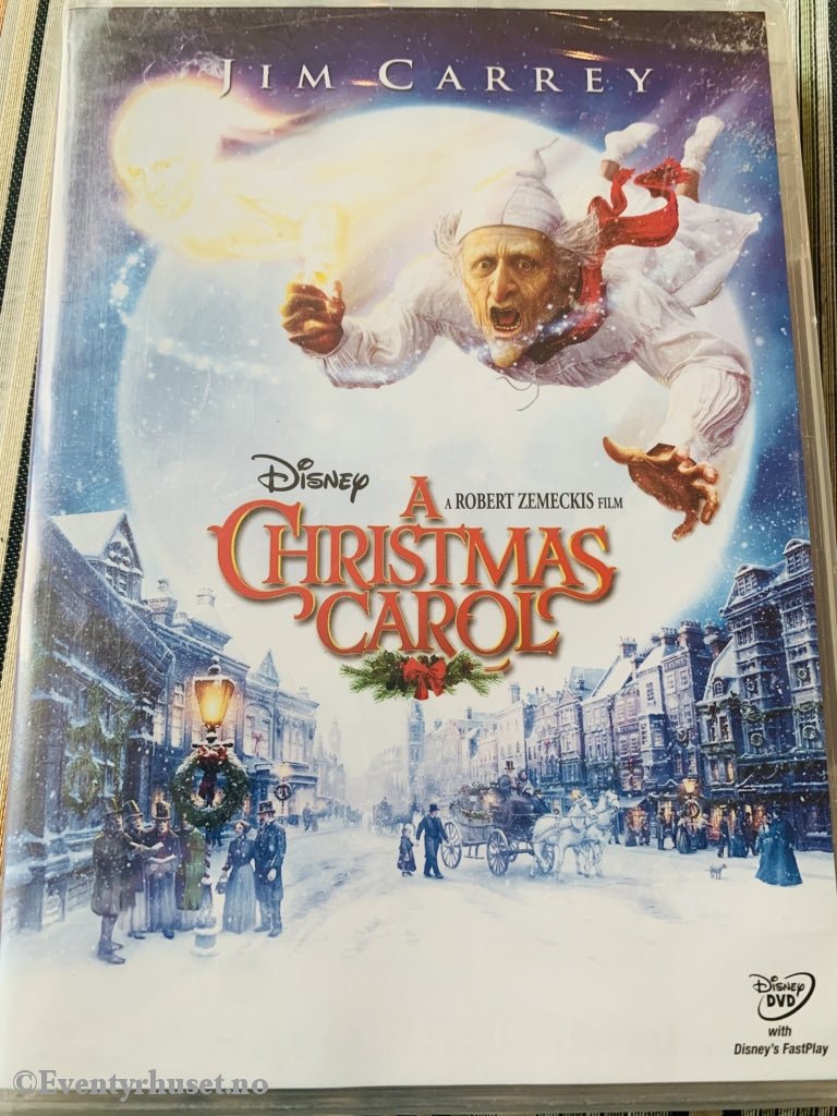 Disney Dvd. A Christmas Carol (En Julefortelling). 2009. Ny I Plast! Dvd