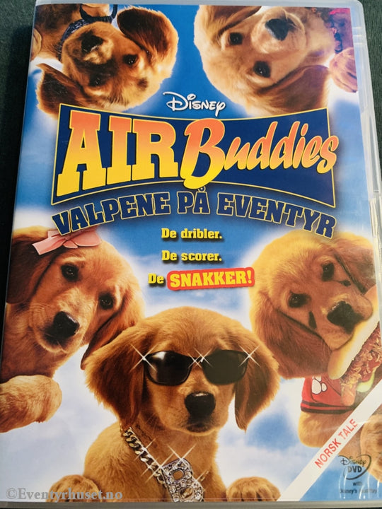 Disney Dvd. Air Buddies - Valpene På Eventyr. 2006. Dvd