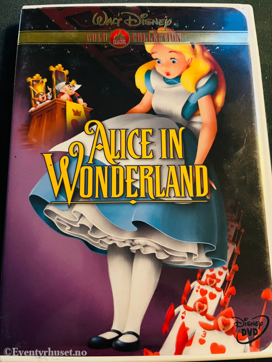 Disney Dvd. Alice In Wonderland (Gold Collection). Dvd