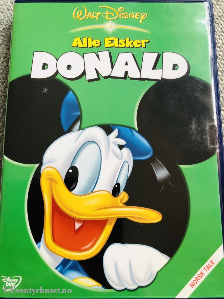 Disney Dvd. Alle Elsker Donald. 2004. Dvd