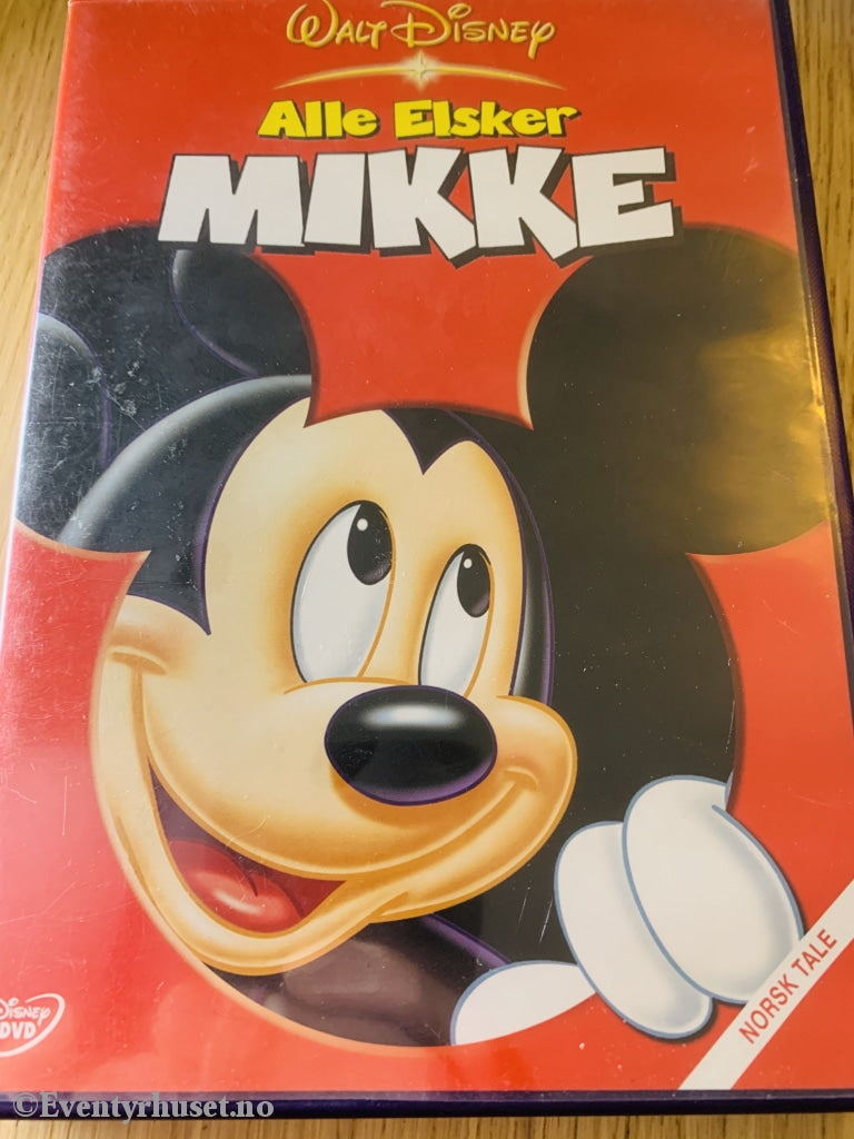 Disney Dvd. Alle Elsker Mikke. 2004. Dvd