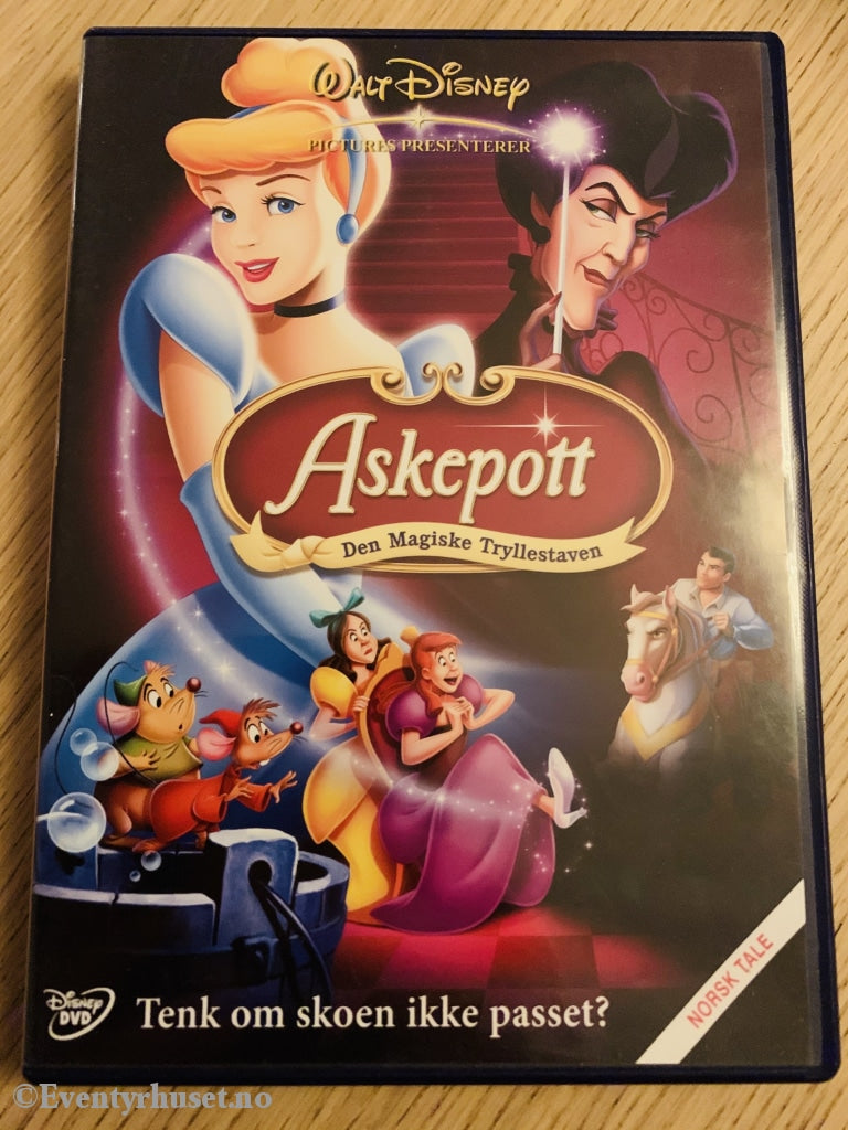 Disney Dvd. Askepott - Den Magiske Tryllestaven. 2006. Dvd
