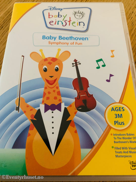 Disney Dvd. Baby Einstein - Beethoven Symphony Of Fun. Dvd