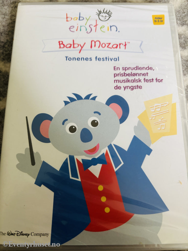 Disney DVD. Baby Einstein - Baby Mozart - Tonenes Festival. Ny i plast!