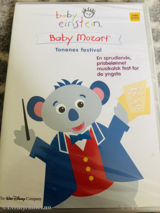 Disney DVD. Baby Einstein - Baby Mozart - Tonenes Festival. Ny i plast!