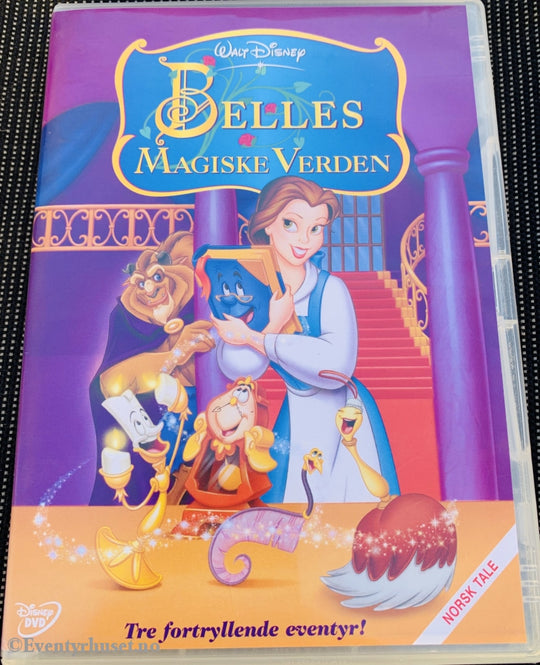 Disney Dvd. Belles Magiske Verden. 1997. Dvd