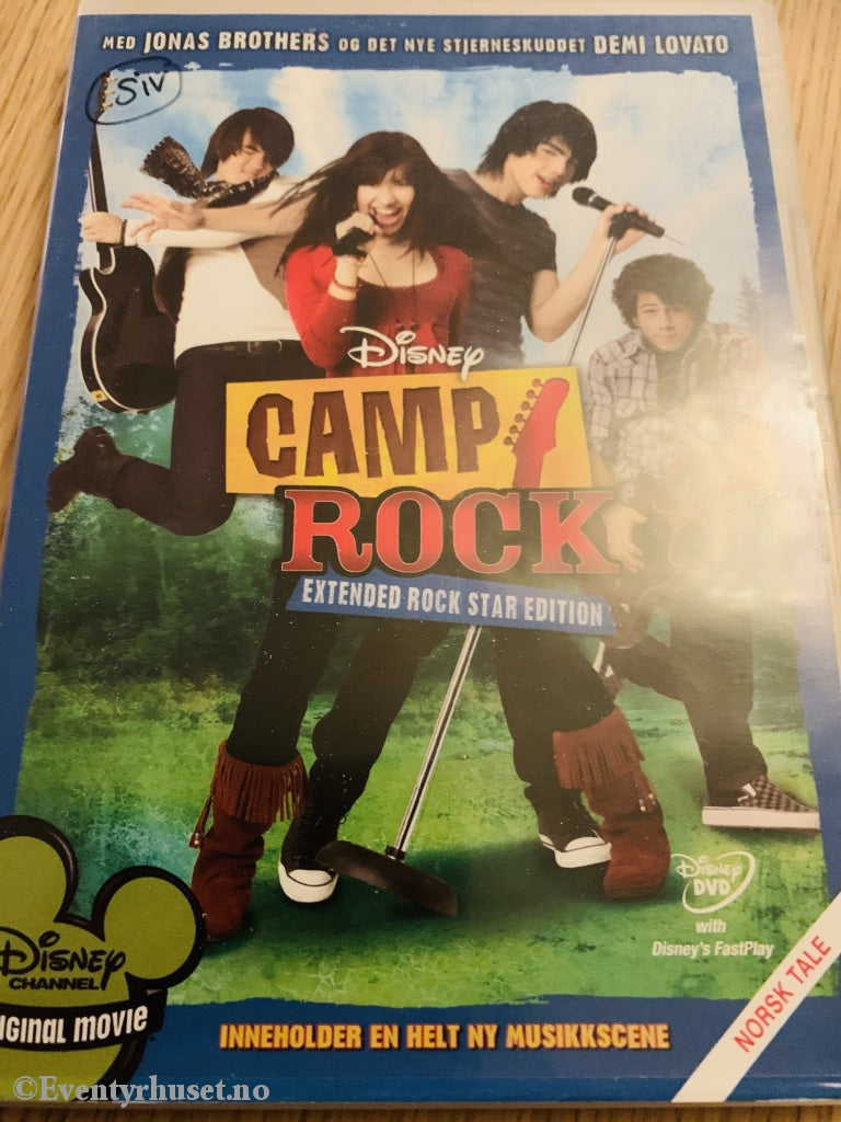 Disney Dvd. Camp Rock. Dvd