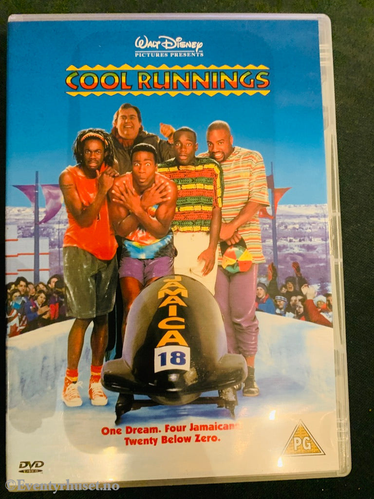 Disney Dvd. Cool Runnings (Kalde Rumper). 1993. Dvd