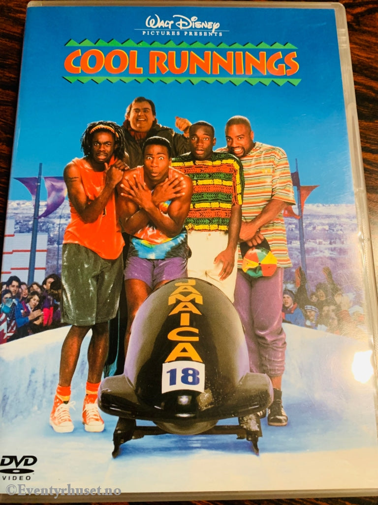 Disney Dvd. Cool Runnings (Kalde Rumper). 1993. Utgitt I Norge Med Norsk Tekst. Dvd