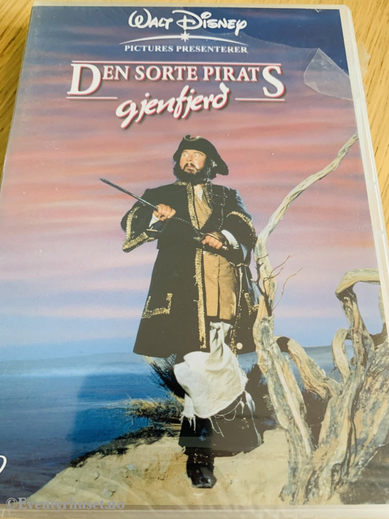 Disney Dvd. Den Sorte Pirats Gjenferd. 1968. Ny I Plast! Dvd