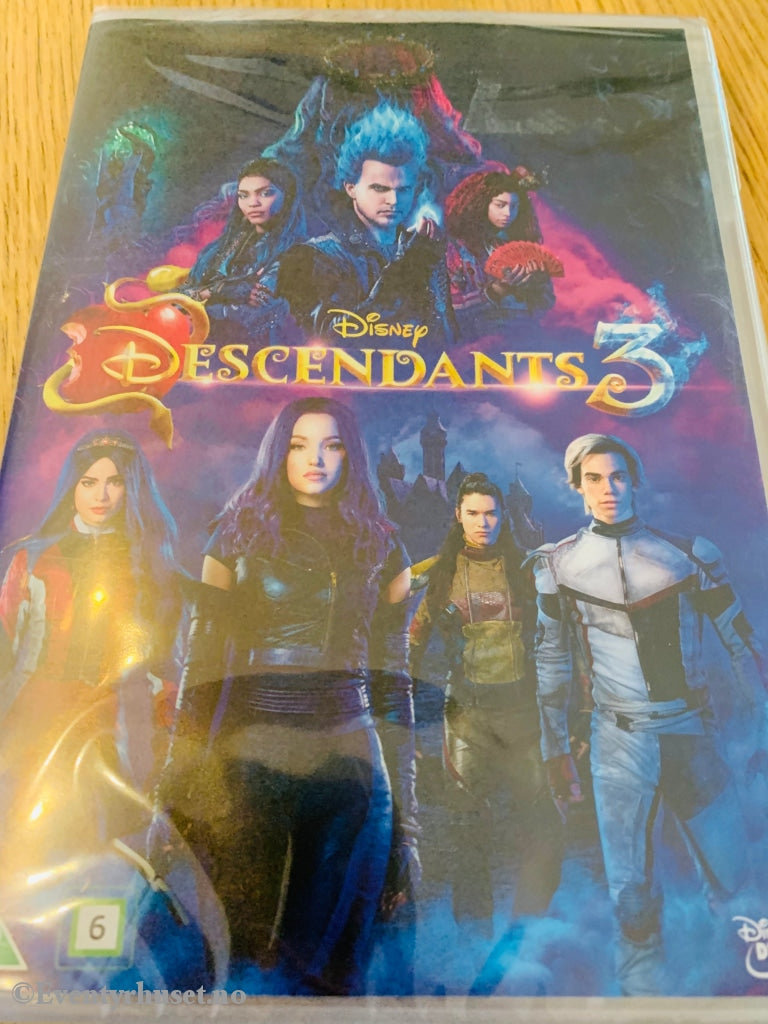 Disney Dvd. Descendants 3. Ny I Plast! Dvd