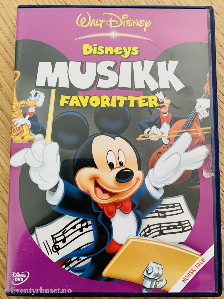 Disney Dvd. Disneys Musikkfavoritter. 2006. Dvd