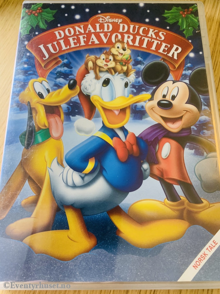 Disney Dvd. Donald Ducks Julefavoritter. 2012. Dvd