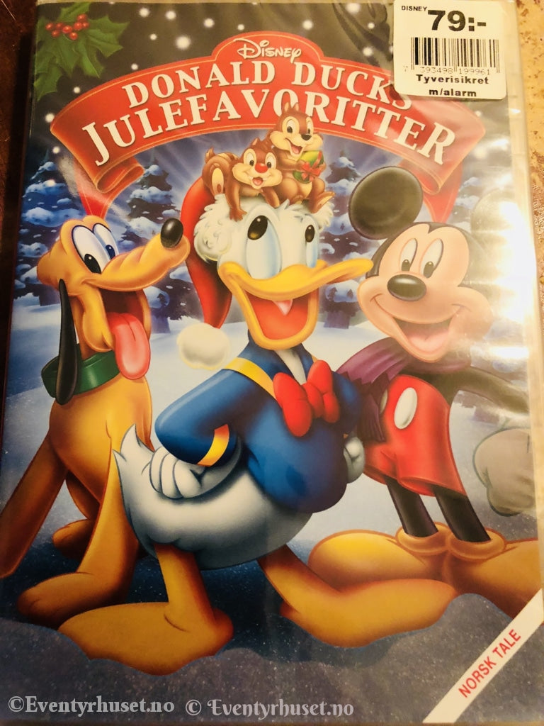 Disney Dvd. Donald Ducks Julefavoritter. 2012. Ny I Plast! Dvd
