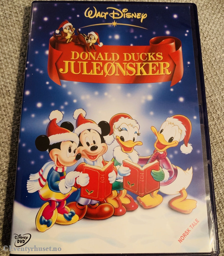 Disney Dvd. Donald Ducks Juleønsker. 2000. Dvd