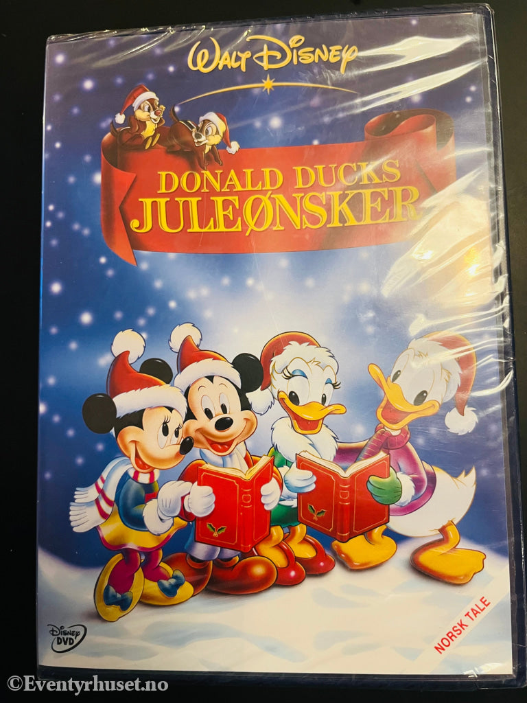Disney Dvd. Donald Ducks Juleønsker. 2000. Dvd Ny I Plast!