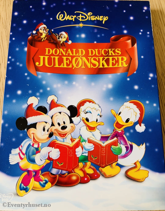 Disney Dvd. Donald Ducks Juleønsker. 2000. Dvd Slipcase Ny I Plast!
