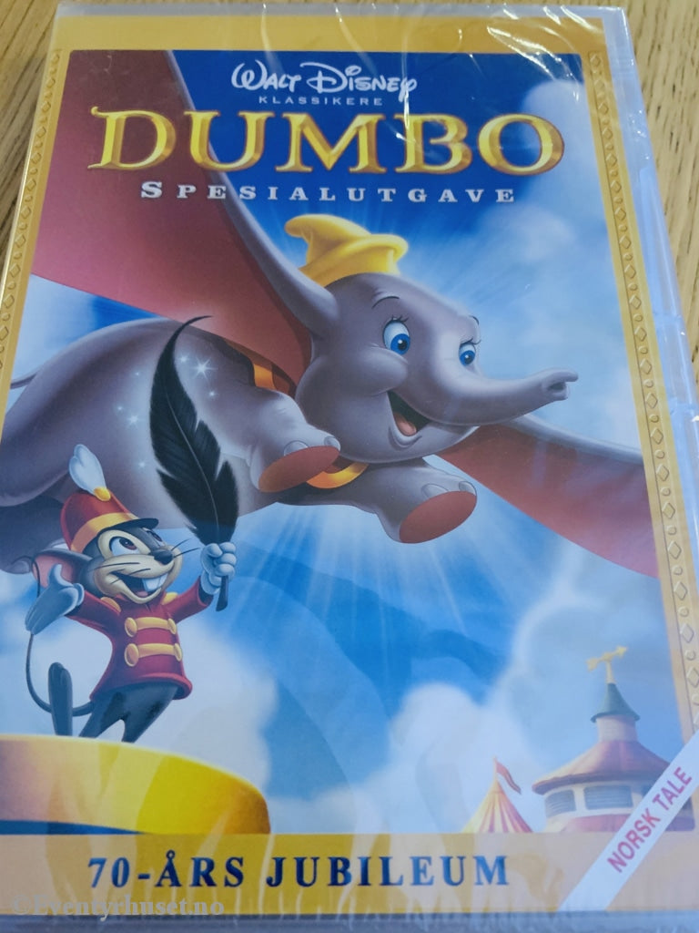 Disney Dvd. Dumbo Spesialutgave. 1941. Ny I Plast! Dvd