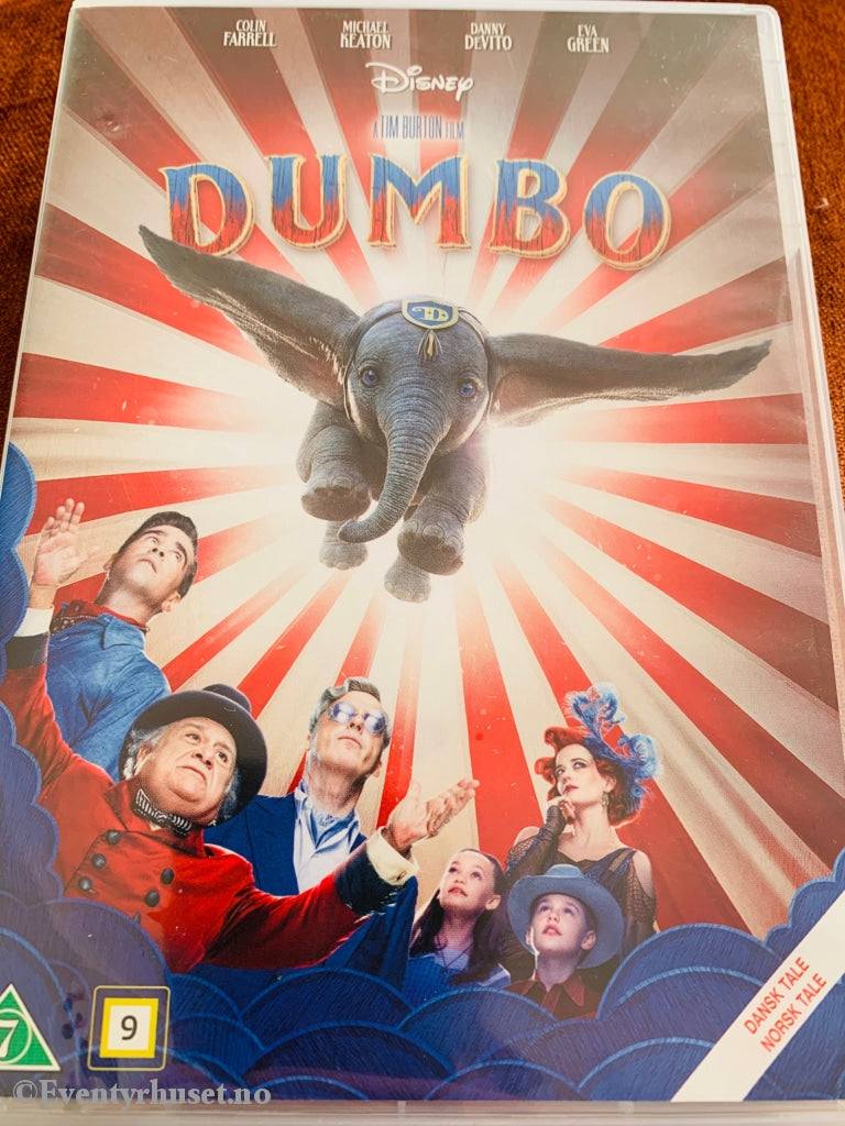 Disney Dvd. Dumbo (Spillefilmen). Dvd