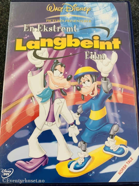 Disney Dvd. En Ekstremt Langbeint Film. 2000. Dvd