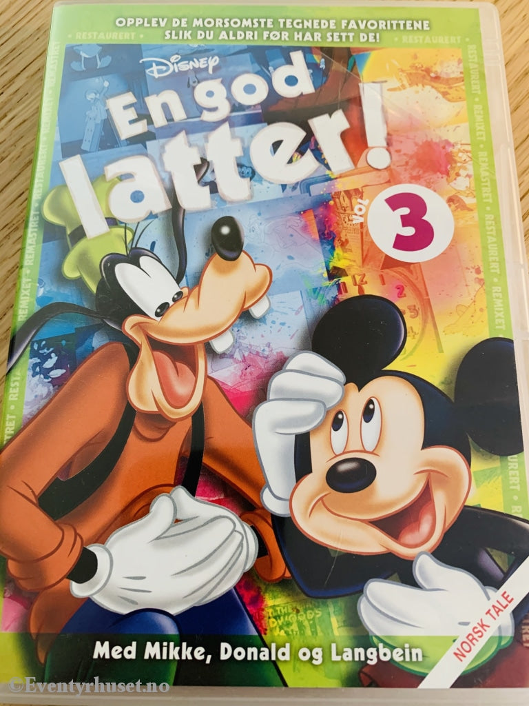 Disney Dvd. En God Latter! Vol. 3. 2010. Dvd