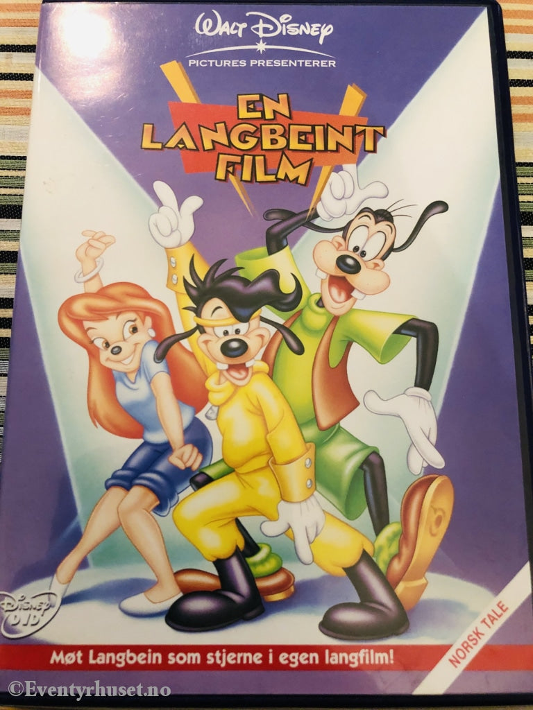 Disney Dvd. En Langbeint Film. 1995. Dvd
