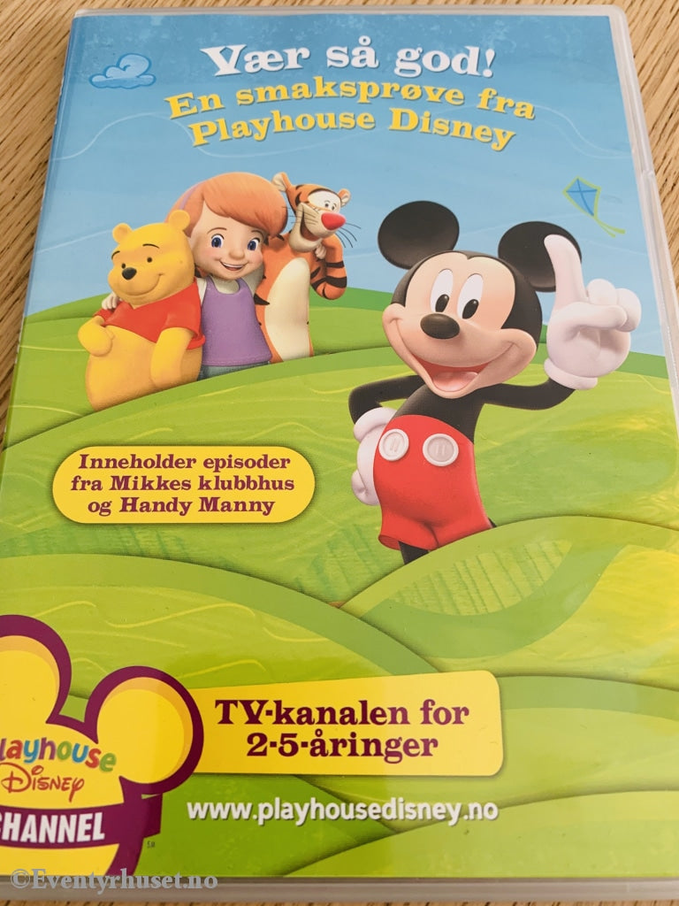 Disney Dvd. En Smaksprøve Fra Playhouse Disney. Dvd