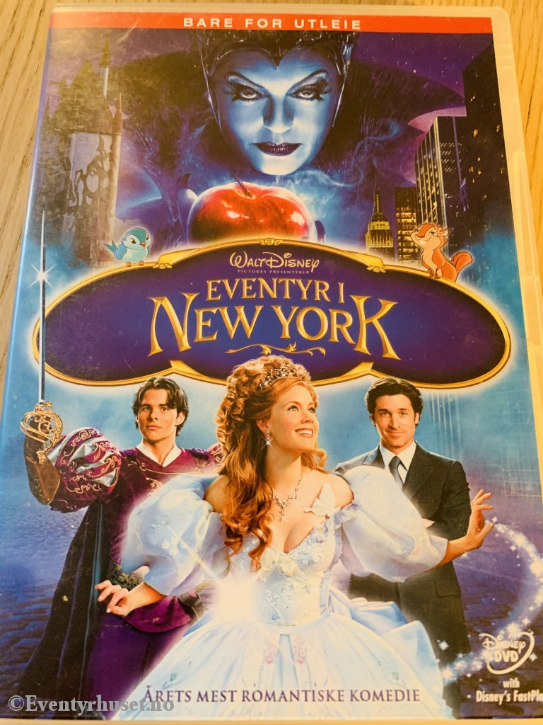 Disney Dvd. Eventyr I New York. 2007. Utleiefilm! Dvd