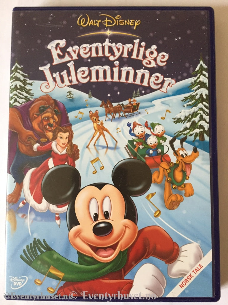 Disney Dvd. Eventyrlige Juleminner. Dvd