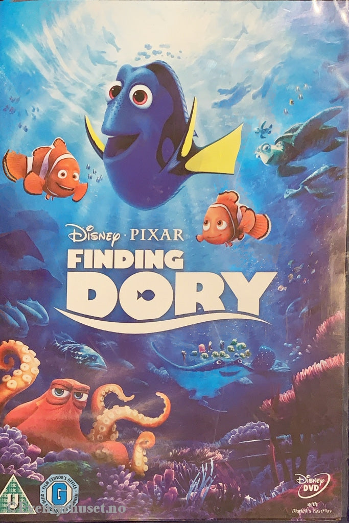 Disney Dvd. Finding Dory (Oppdrag Dory). 2016. Dvd