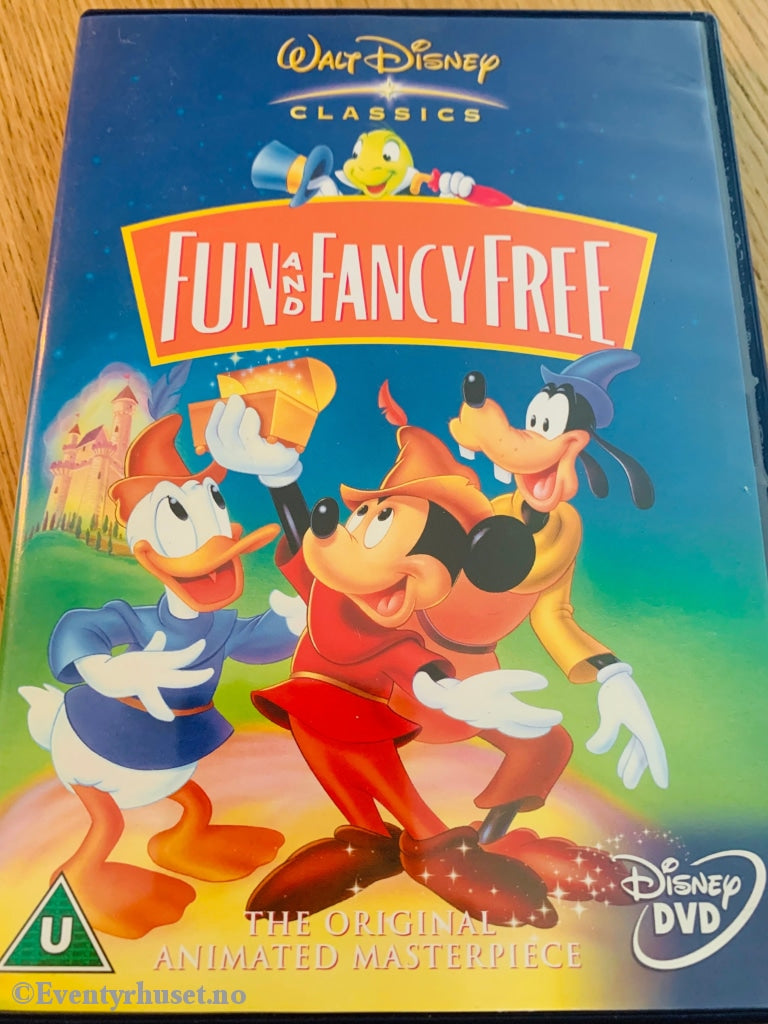 Disney Dvd. Fun And Fancy Free. Dvd