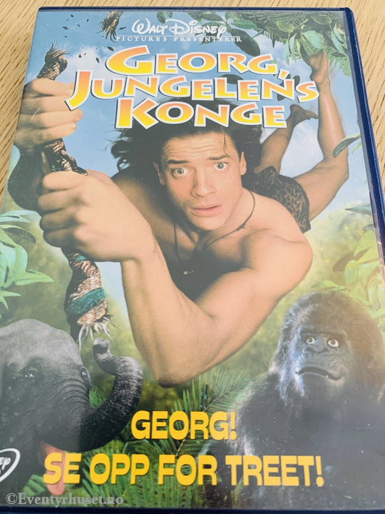 Disney Dvd. Georg Jungelens Konge. 1997. Dvd