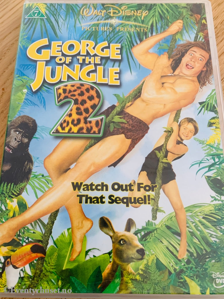 Disney Dvd. George Of The Jungle 2 (Georg Jungelens Konge 2). Dvd