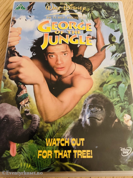 Disney Dvd. George Of The Jungle (Georg Jungelens Konge). 1997. Dvd