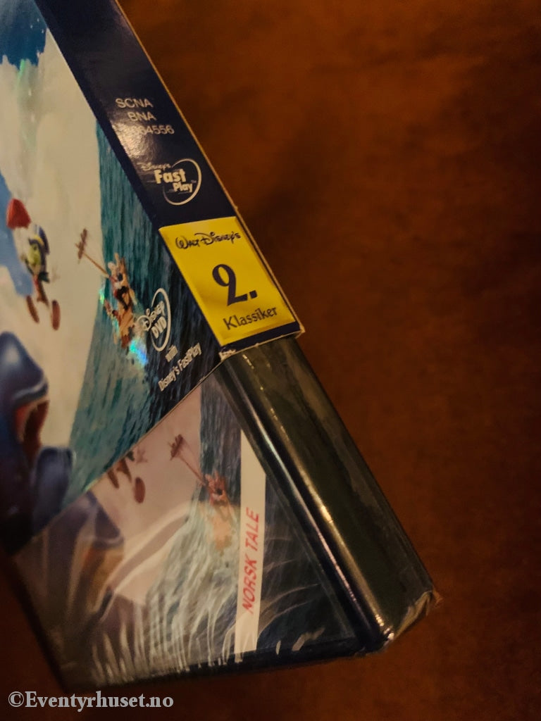 Disney Dvd Gullnummer 02. Pinocchio. 2-Disk Spesialutgave. Slipcase. Ny I Plast!