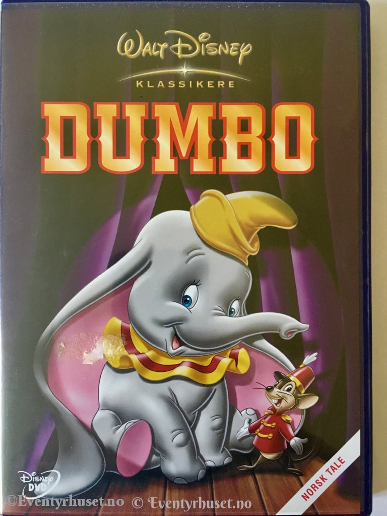 Disney Dvd Gullnummer 04. Dumbo.