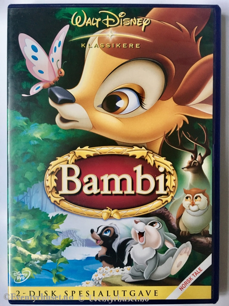 Disney Dvd Gullnummer 05. Bambi.