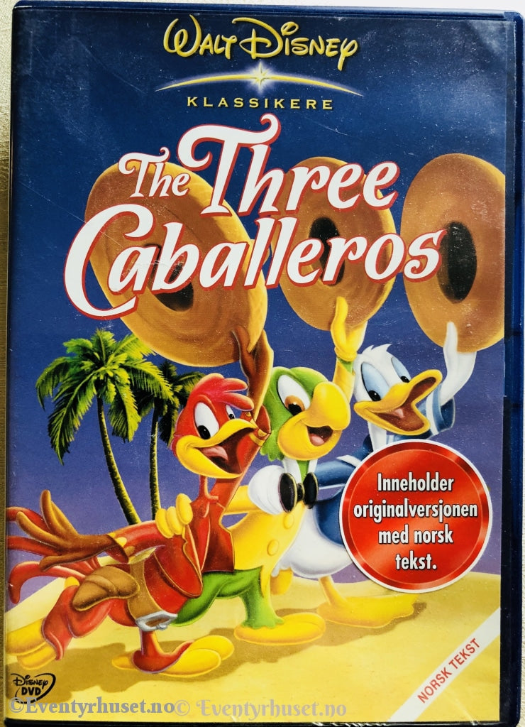 Disney Dvd Gullnummer 07. The Three Caballeros.