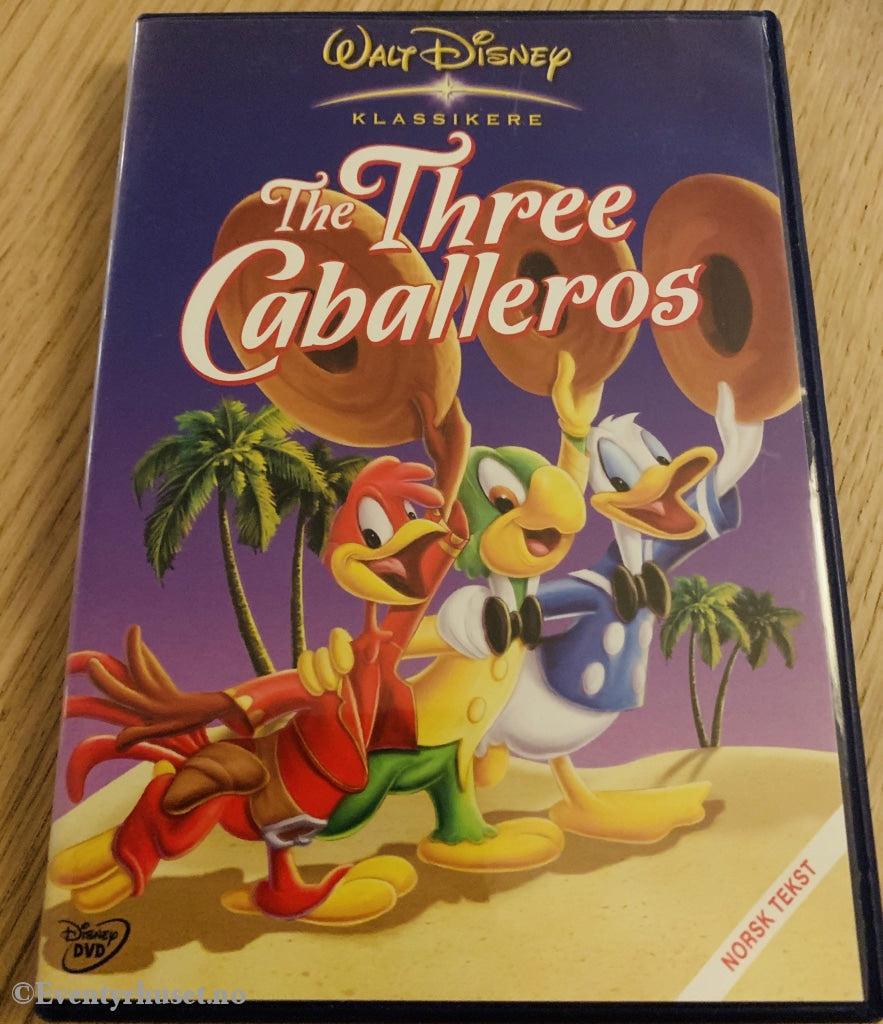 Disney Dvd Gullnummer 07. The Three Caballeros.