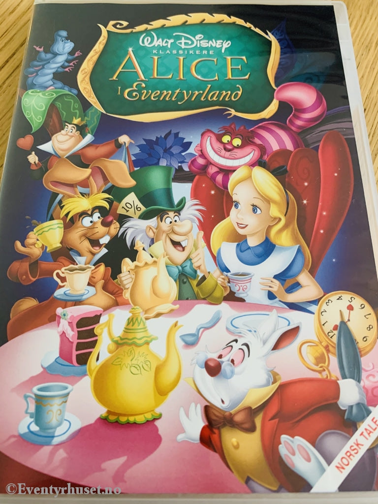 Disney Dvd Gullnummer 13. Alice I Eventyrland. 1951.