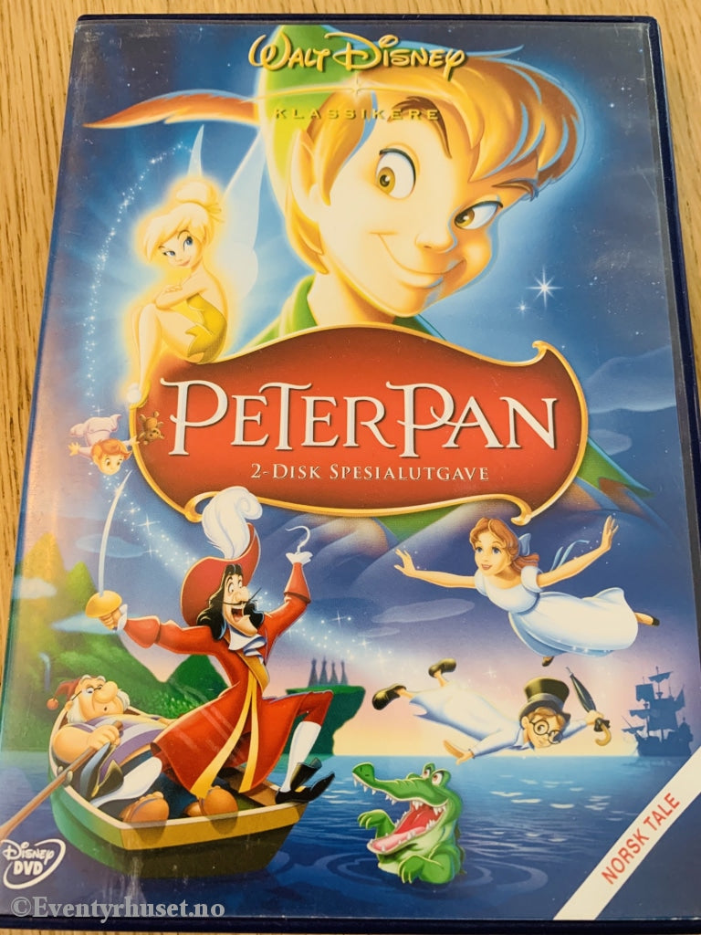 Disney Dvd Gullnummer 14. Peter Pan. 1953.