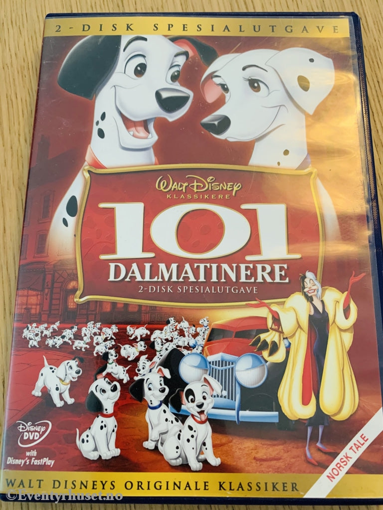 Disney Dvd Gullnummer 17. 101 Dalmatinere.