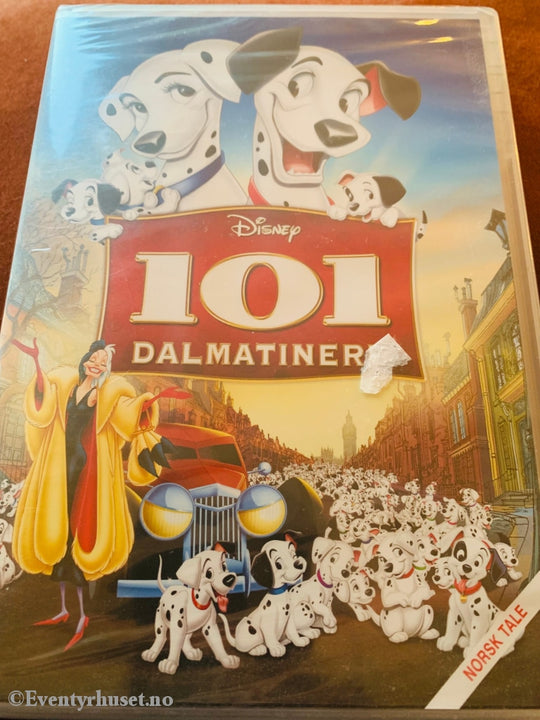 Disney Dvd Gullnummer 17. 101 Dalmatinere. Ny I Plast!